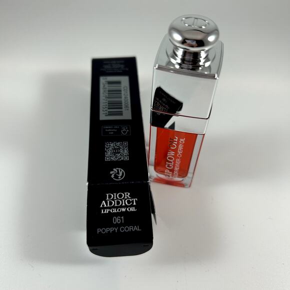 Dior Addict‎ Lip Glow Oil - 061 Poppy Coral - New in Box! - Picture 2 of 2
